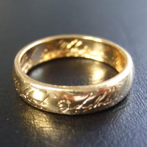 ロードオブザリング ザ・ワンリング(ゴールド) - lotr00001 ロードオブザリング ザ・ワンリング(ゴールド) - lotr00001