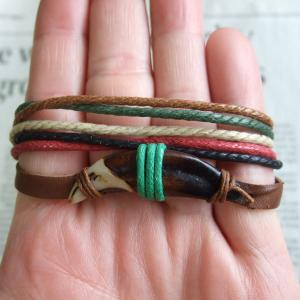 【現品】狼牙デザイン樹脂製牙 ブレスレット - 15831ajw 【現品】狼牙デザイン樹脂製牙 ブレスレット - 15831ajw